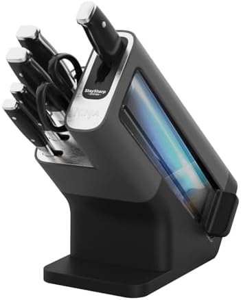 Alt Text for image 1 - Ninja Foodi StaySharp Knife Block with integrated sharpener and knives