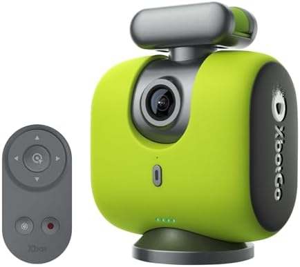 Image of XbotGo Chameleon AI Auto Sports Action Camera in use during a football match
