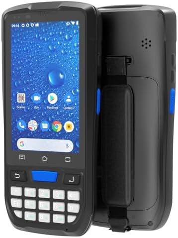 Rugged Android terminal with integrated barcode scanner and NFC capabilities