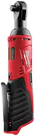 Alt Text for image 1: Milwaukee 2457-20 M12 Cordless Ratchet showing its compact design