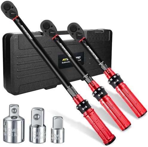Alt Text for image 1: ATsafepro Torque Wrenches Set with Click Mechanism
