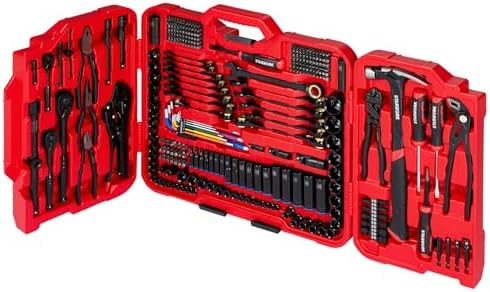Alt Text for image 1: STARWORK Mechanic Tool Set with 306 Pieces in Durable Carry Case
